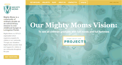 Desktop Screenshot of mightymomsgo.org